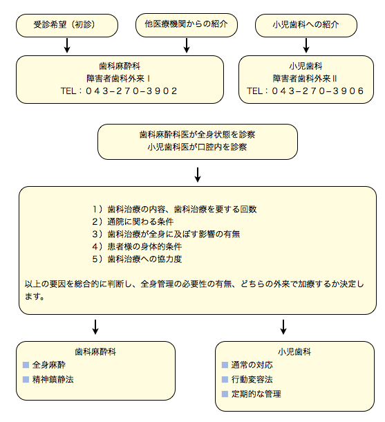 治療の流れイメージ