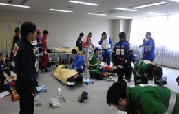 SCU（staging care unit）訓練