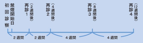 禁煙治療プログラム図