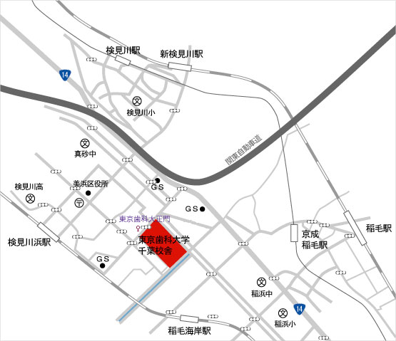 千葉キャンパス地図