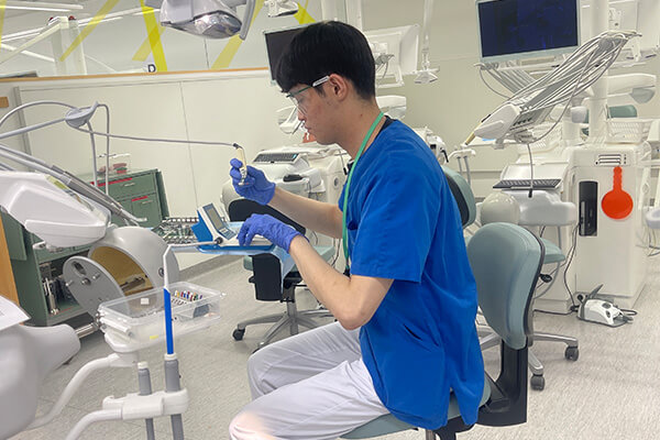 イエテボリ大学での研修の様子