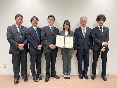 第６学年藤田沙世さん 日本補綴歯科学会第5回JPS student clinical skills competition 最終選考最優秀賞1位を受賞