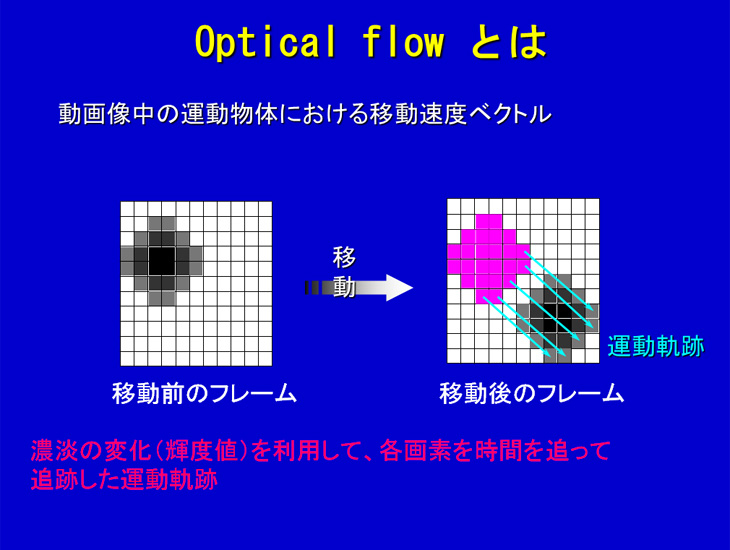 Optical flow とは