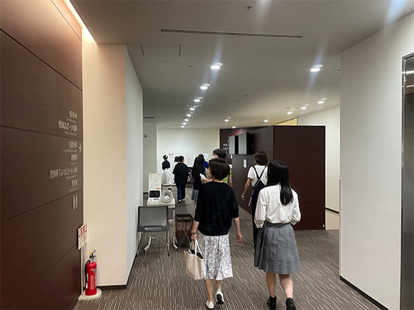 学内ツアー施設見学