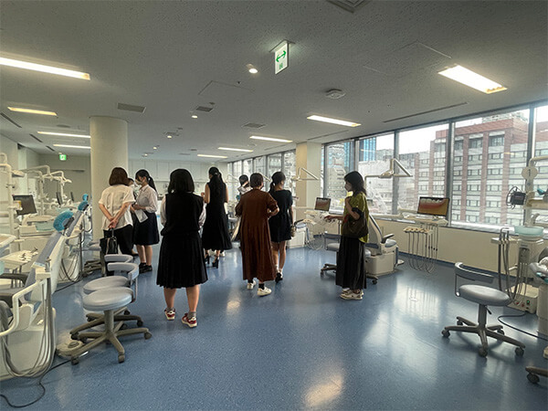 学内ツアー施設見学