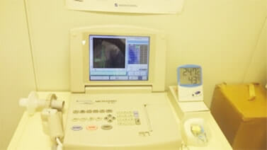 肺機能検査(MICRO SPAIRO HI-801)